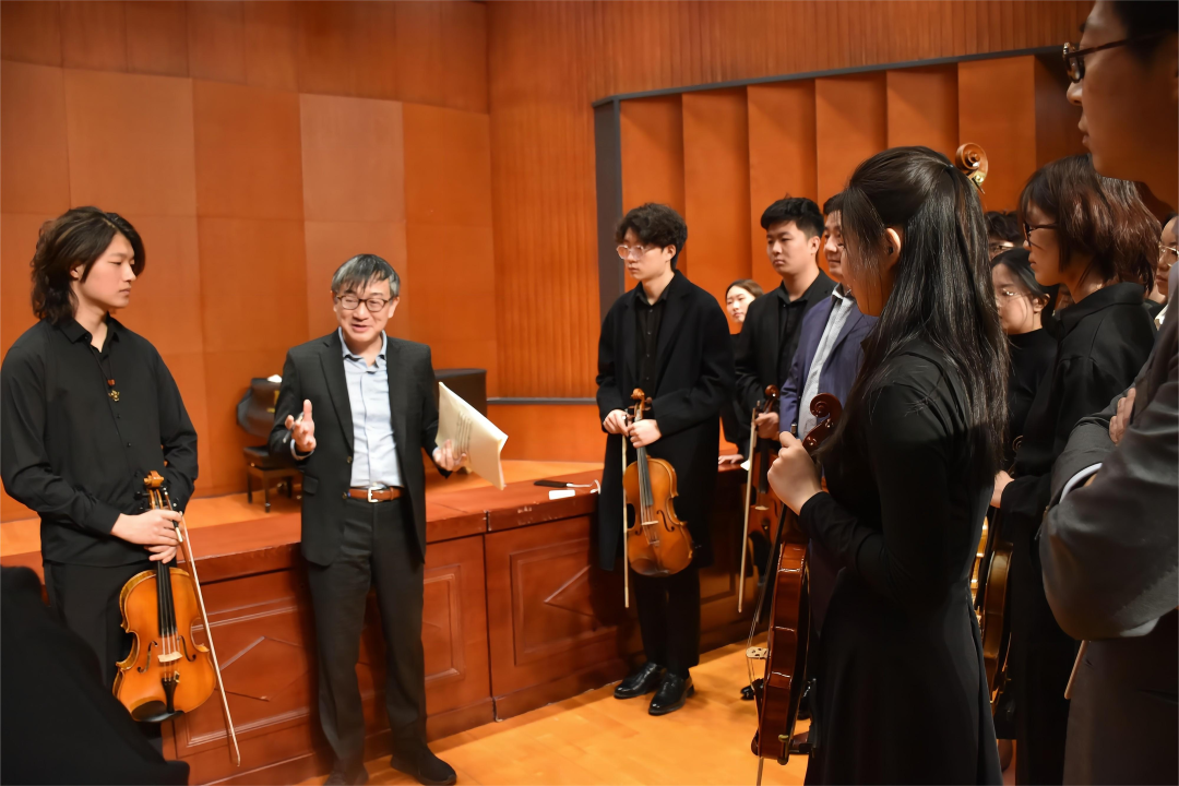 倾听、互动、分享、合作——我校举办天津茱莉亚管弦乐团选拔活动