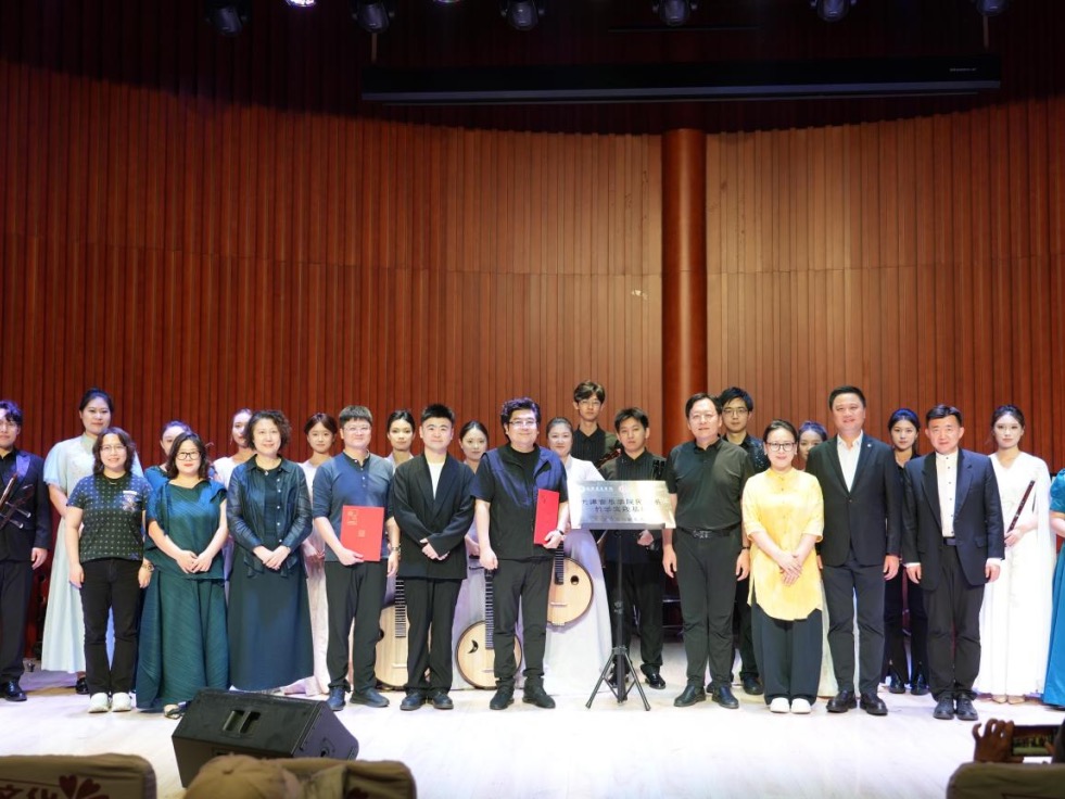 校馆携手育国乐新苗 教学改革结实践硕果 | 民乐系教学实践基地在河西文化馆签约揭牌