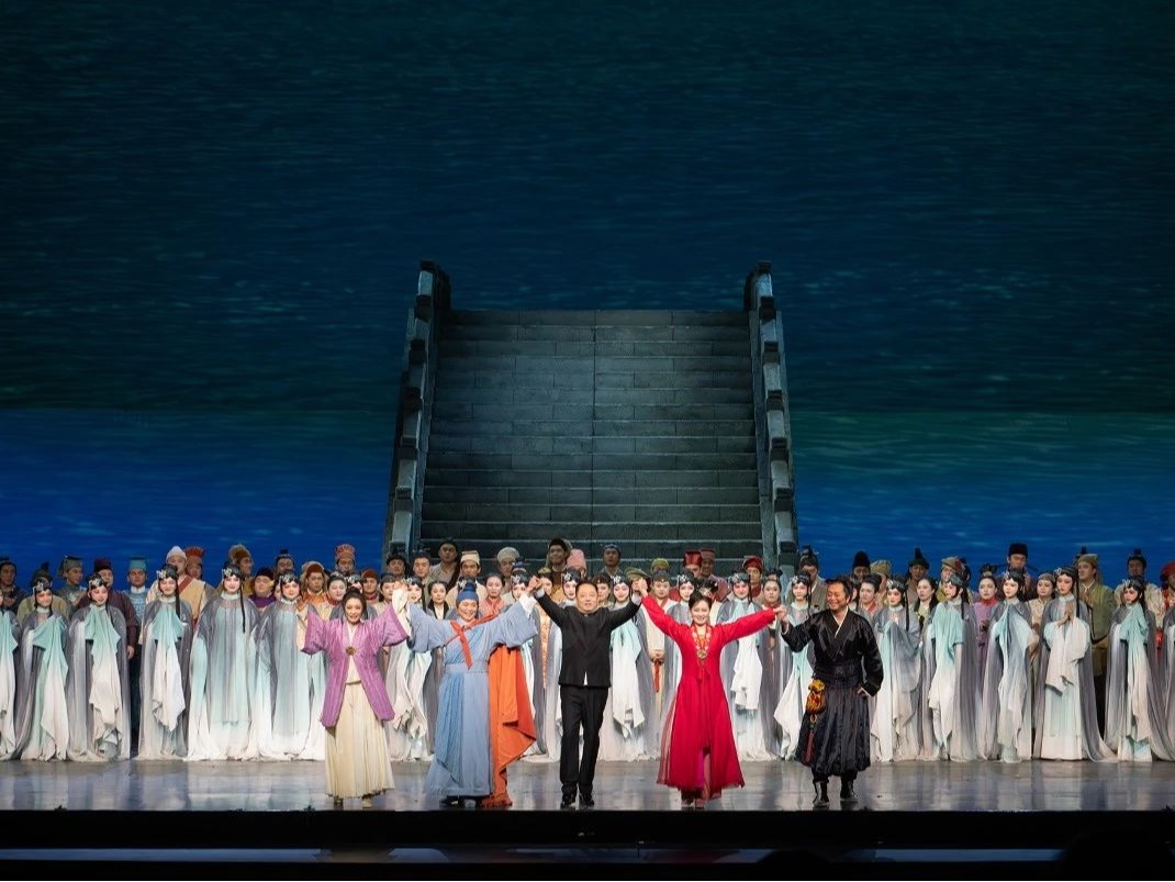 今夜，天音师生精彩亮相北京艺术中心，民族歌剧《运河谣》成功上演！
