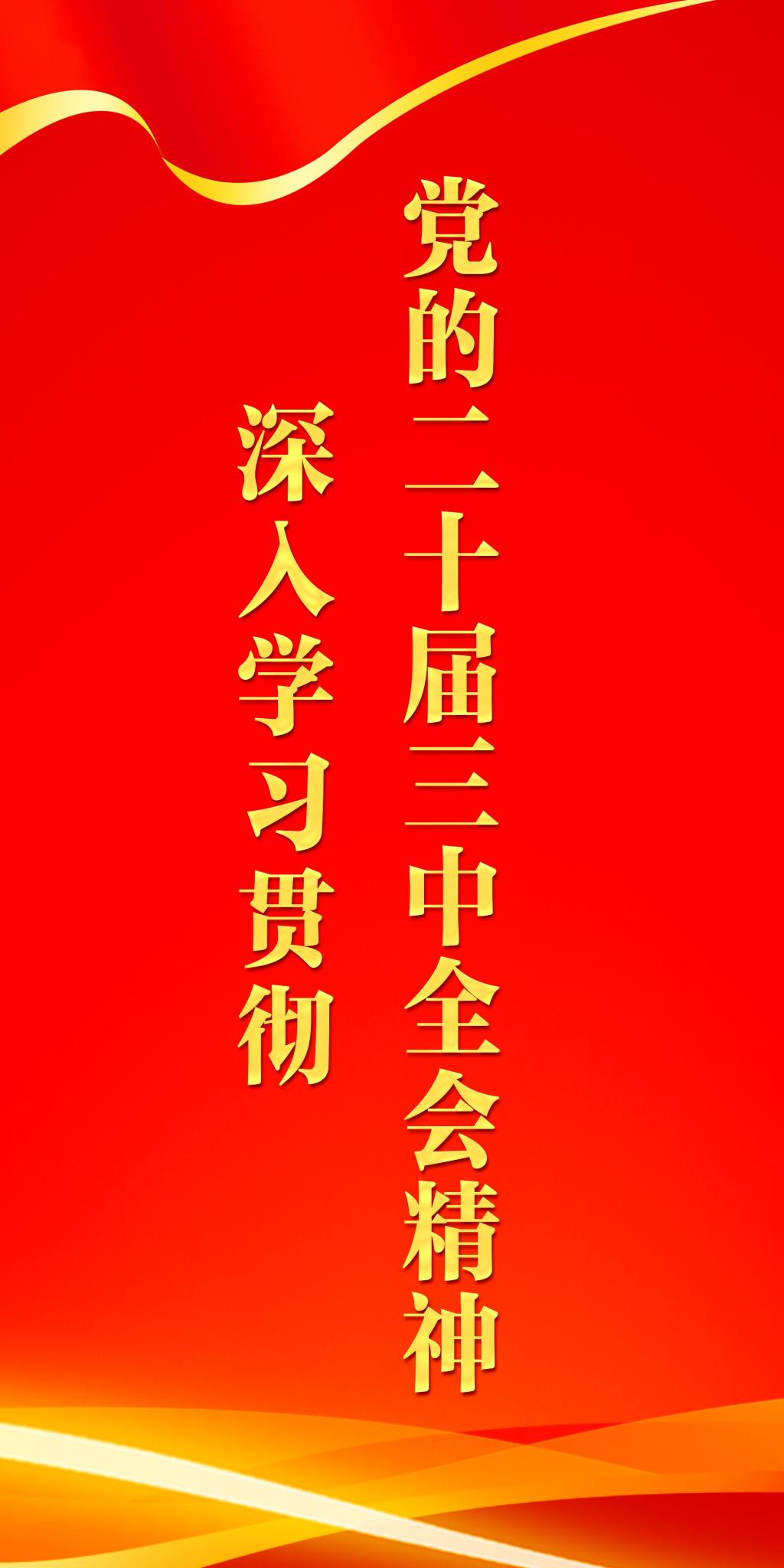 深入学习贯彻党的二十届三中全会精神