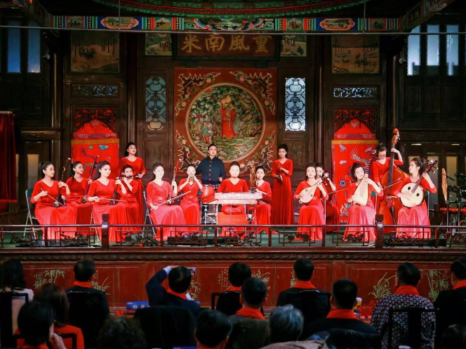 亲情中华 巳海同春丨天音师生参加天津市侨界新春联谊活动演出