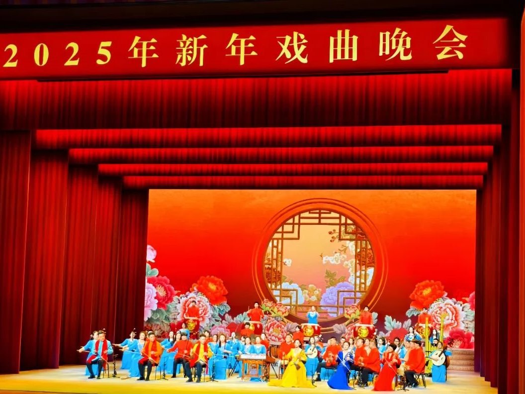 岁启新程丨我校师生参加2025年新年戏曲晚会文艺演出
