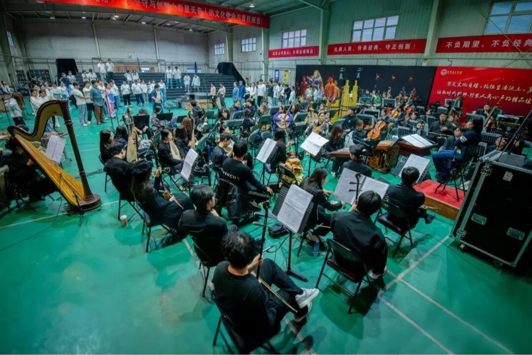 天津音乐学院教学剧目民族歌剧《小二黑结婚》全剧排练